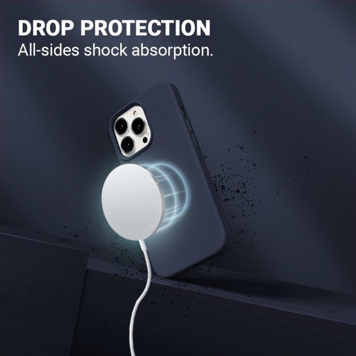 Dėklas iPhone 13 Pro Max, tamsiai mėlynas, Crong