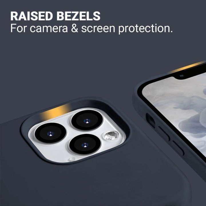 Dėklas iPhone 13 Pro Max, tamsiai mėlynas, Crong