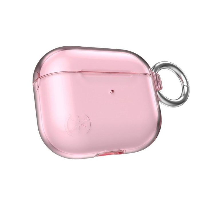 Dėklas AirPods 3 gen. Speck Presidio Clear, rožinis