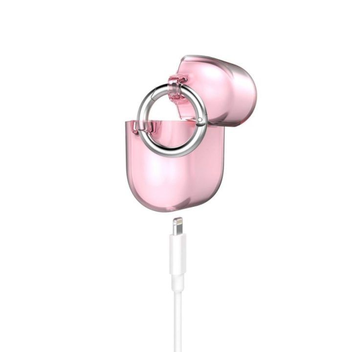 Dėklas AirPods 3 gen. Speck Presidio Clear, rožinis