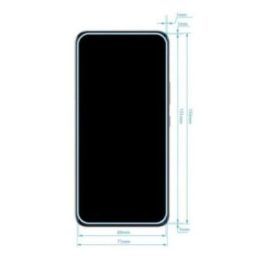 Apsauginis stiklas Samsung Galaxy S22+ 7D Nano Flexible Glass
