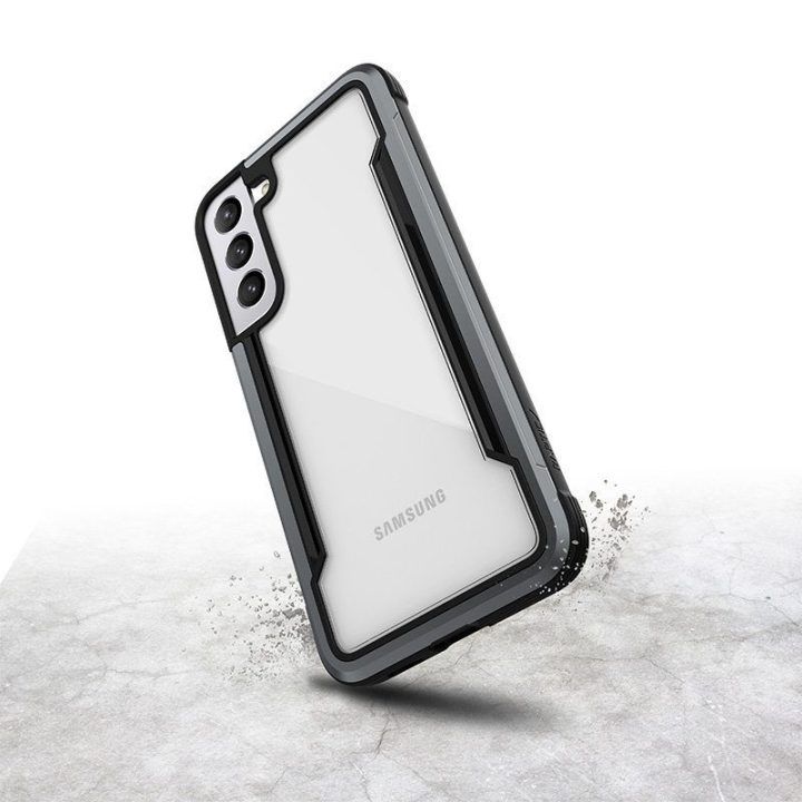 Dėklas Samsung Galaxy S22+ 5G, juodas, X-Doria Raptic Shield Pro