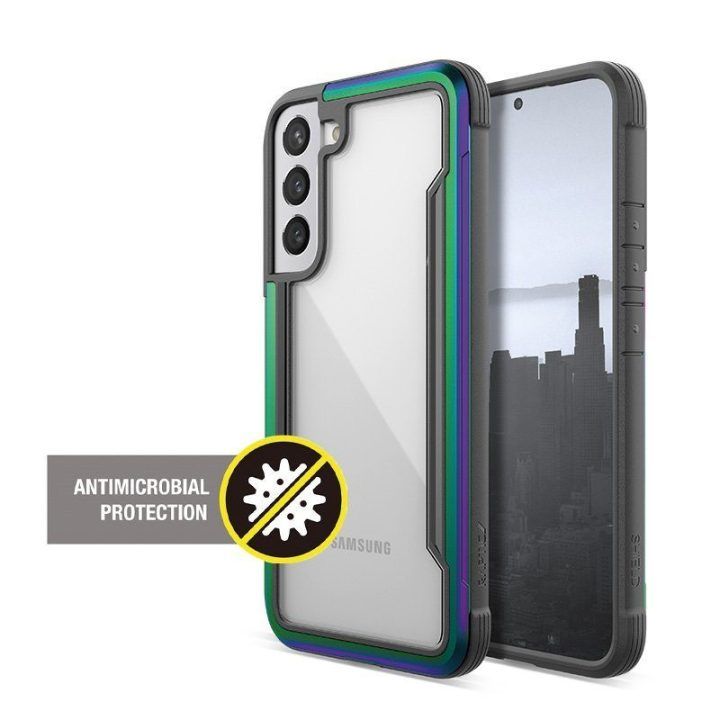 Dėklas Samsung Galaxy S22+ 5G, irizuojantis X-Doria Raptic Shield Pro