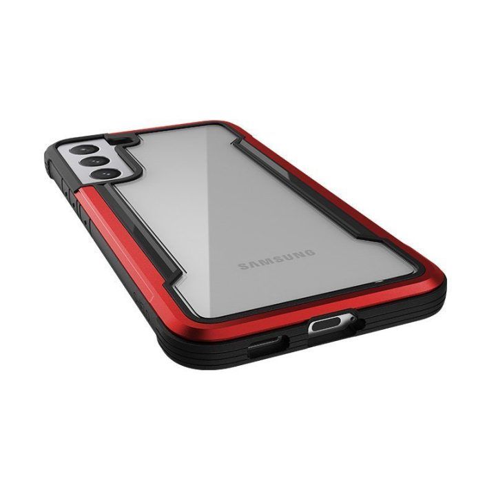 Dėklas Samsung Galaxy S22+ 5G, raudonas, X-Doria Raptic Shield Pro