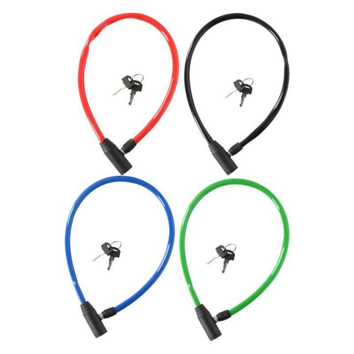 Dunlop dviračio užraktas nuo vagystės, žalias, 65 cm
