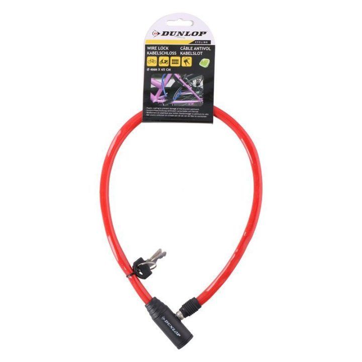 Dviračio spyna nuo vagystės Dunlop, 65 cm