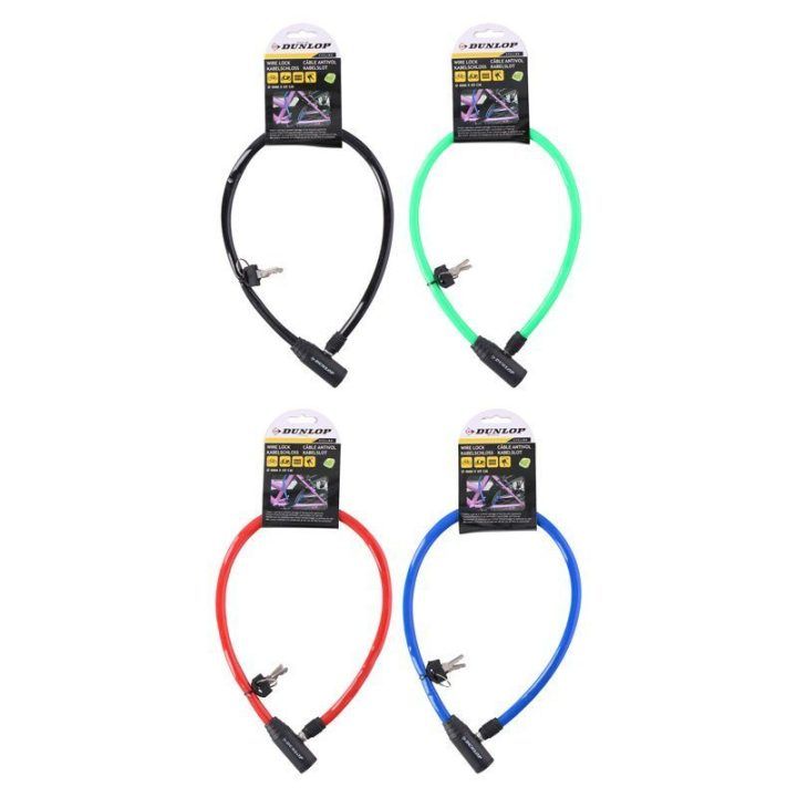 Dunlop dviračio trosinis užraktas, 65 cm, mėlynas