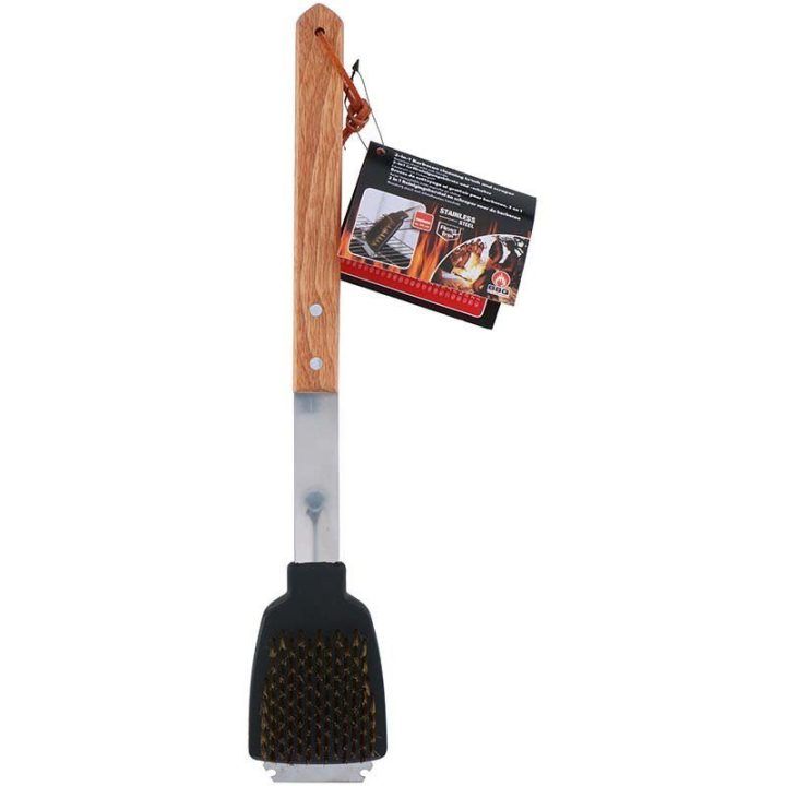 BBQ grotelės valymo šepetys su grandikliu, 44 cm