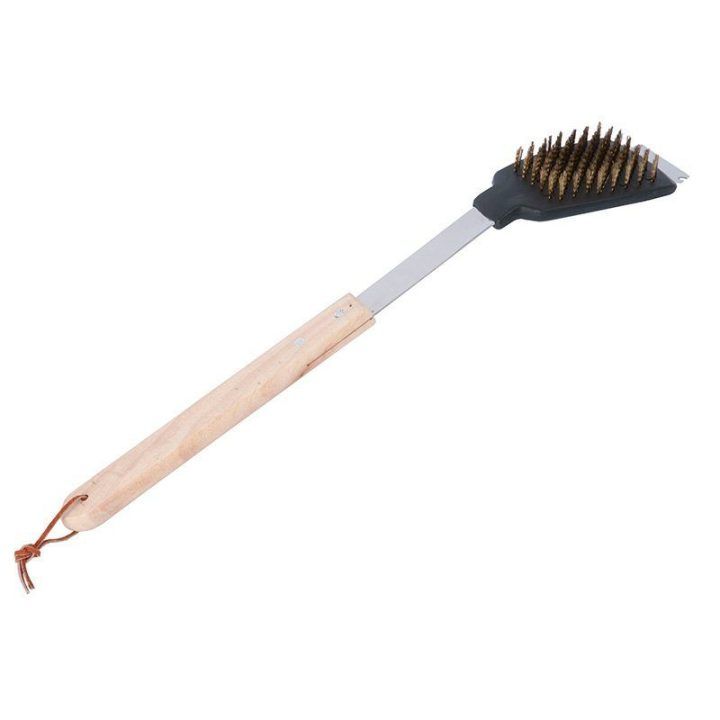 BBQ grotelės valymo šepetys su grandikliu, 44 cm