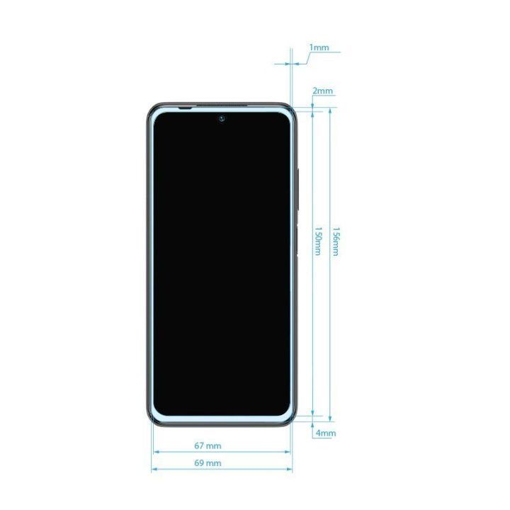 Apsauginis stiklas Xiaomi Redmi Note 10 5G, hibridinis
