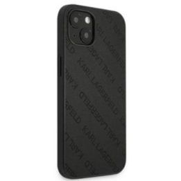 Dėklas iPhone 13 mini Karl Lagerfeld perforuotas, juodas