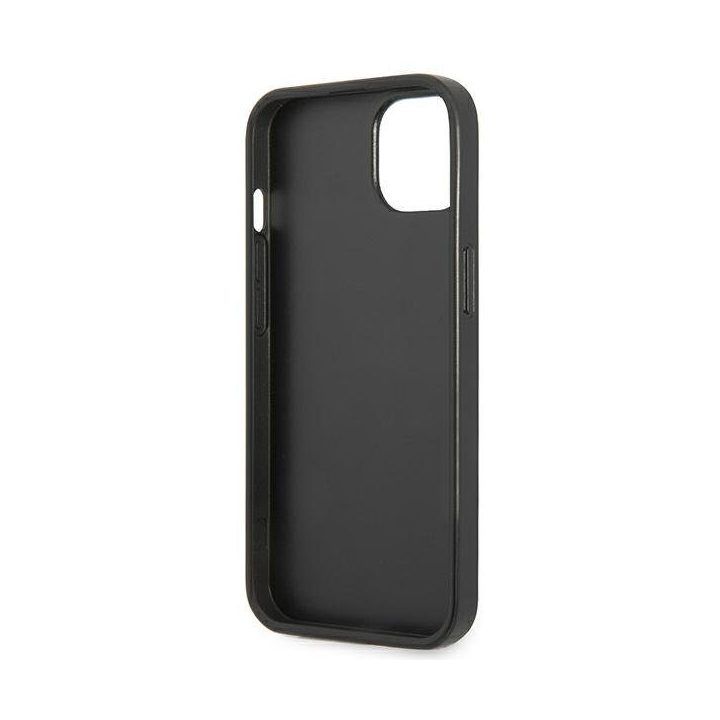 Dėklas iPhone 13 mini Karl Lagerfeld perforuotas, juodas
