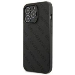 Dėklas iPhone 13 Pro Max Karl Lagerfeld juodas