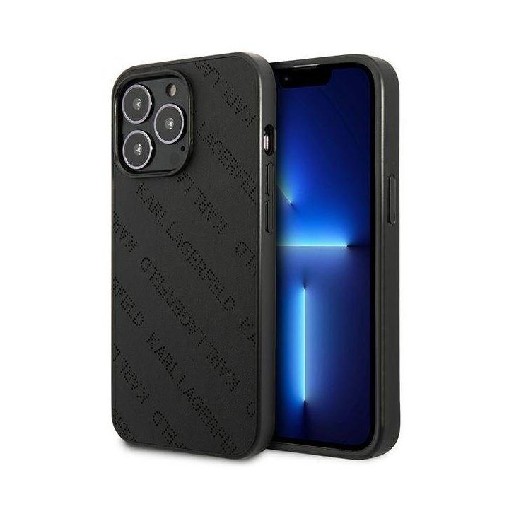 Dėklas iPhone 13 Pro Max Karl Lagerfeld juodas