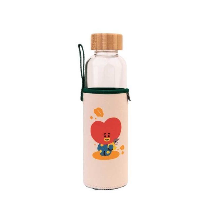 BT21 TATA stiklinė gertuvė, 500 ml