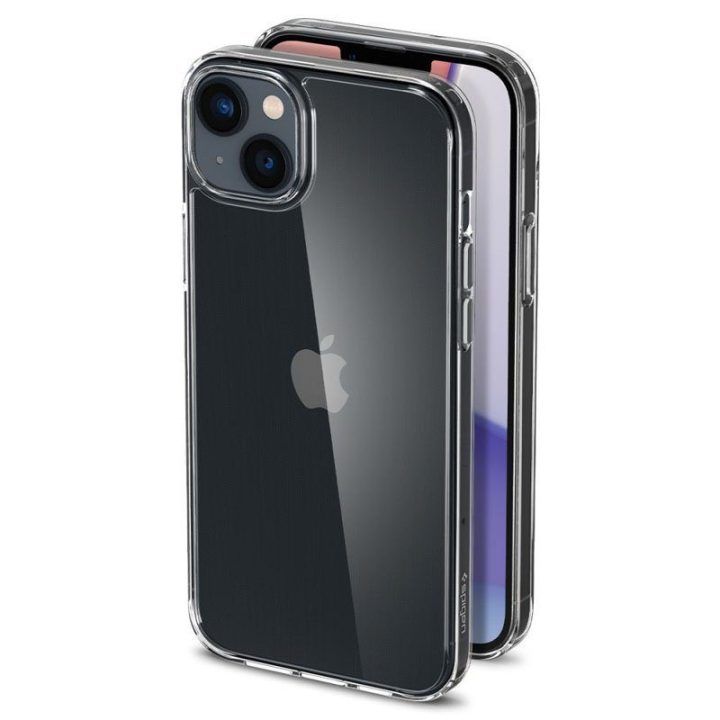 Dėklas iPhone 14 Plus, permatomas Spigen Airskin Hybrid