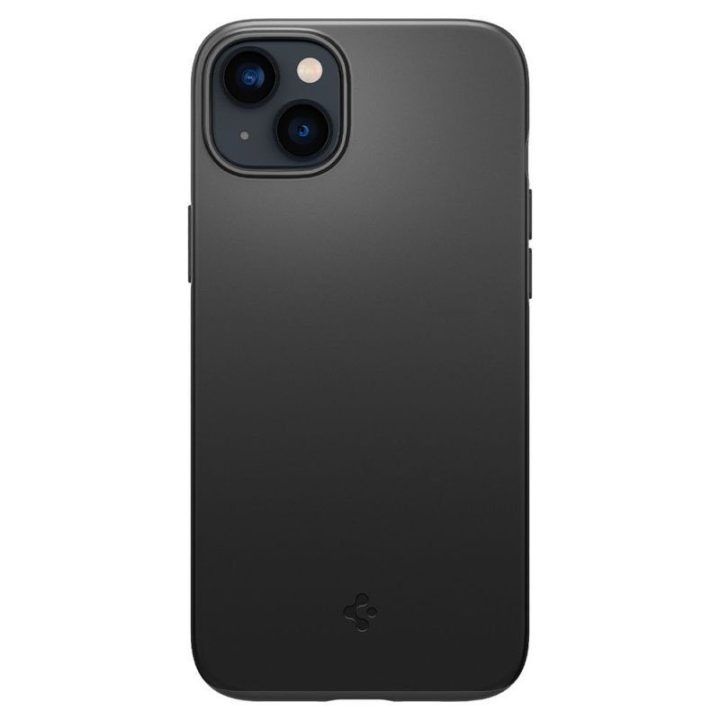 Dėklas iPhone 14 Plus, juodas, Spigen Thin Fit