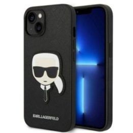 Dėklas iPhone 14 Plus Karl Lagerfeld juodas