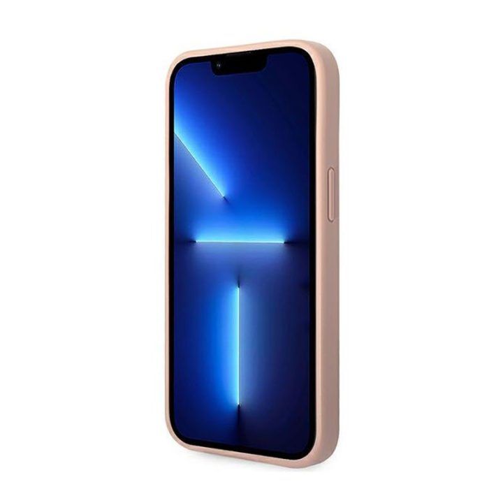 Dėklas iPhone 14 Plus Guess rožinis