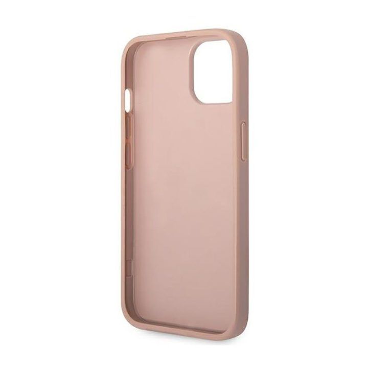 Dėklas iPhone 14 Plus Guess rožinis