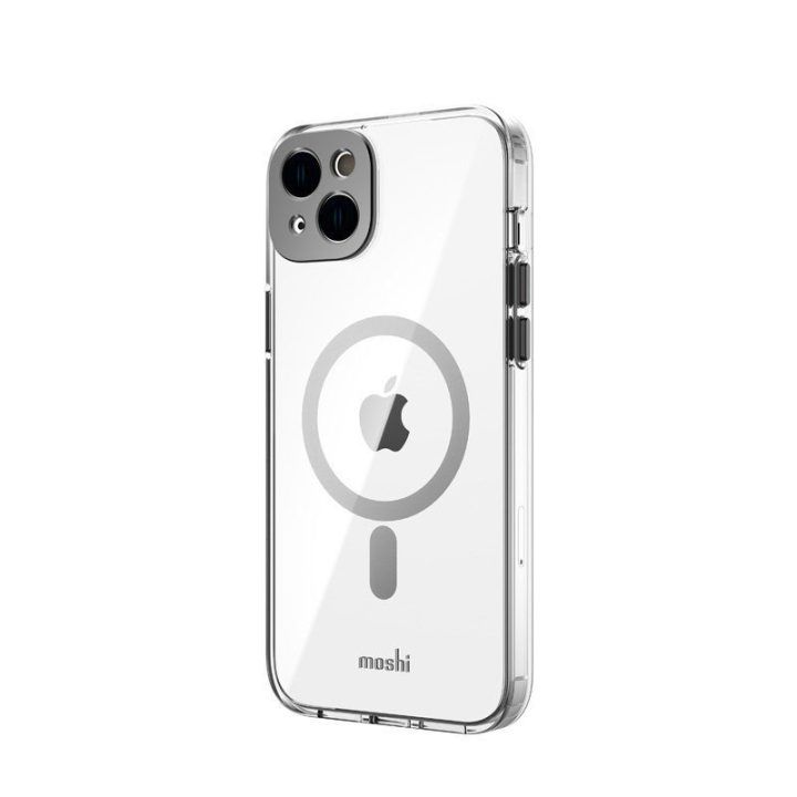 Moshi iGlaze MagSafe dėklas iPhone 14 Max, juodas