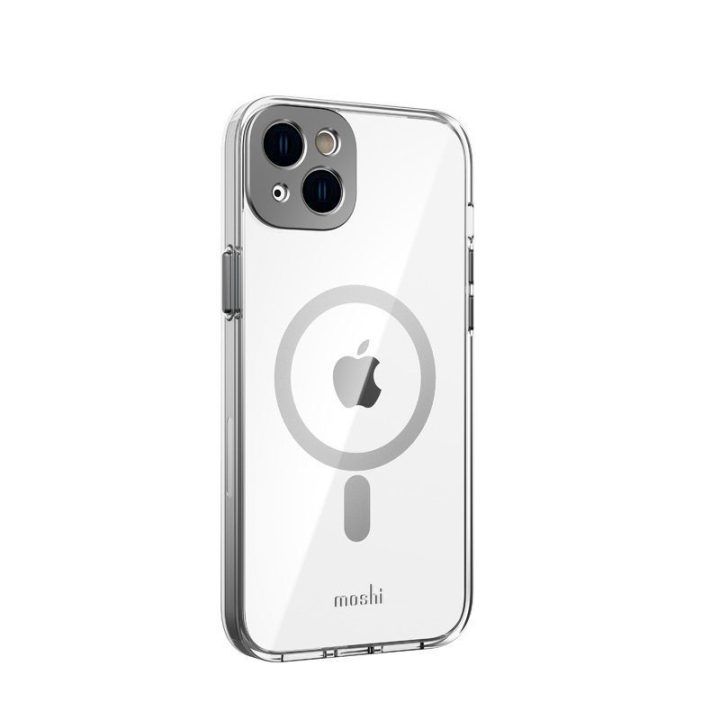 Moshi iGlaze MagSafe dėklas iPhone 14 Max, juodas