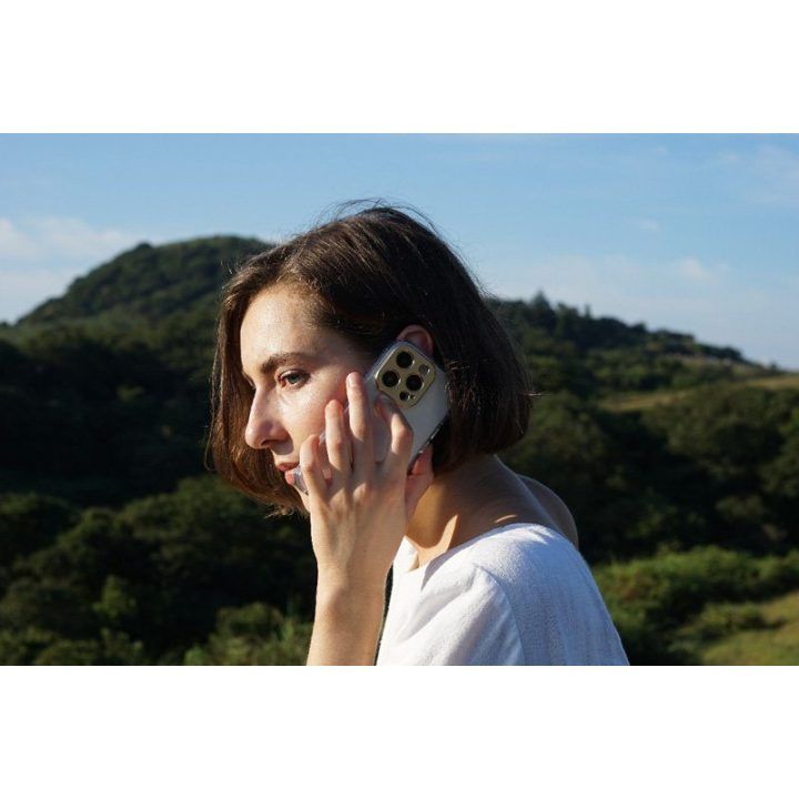 Moshi iGlaze MagSafe dėklas iPhone 14 Max, juodas