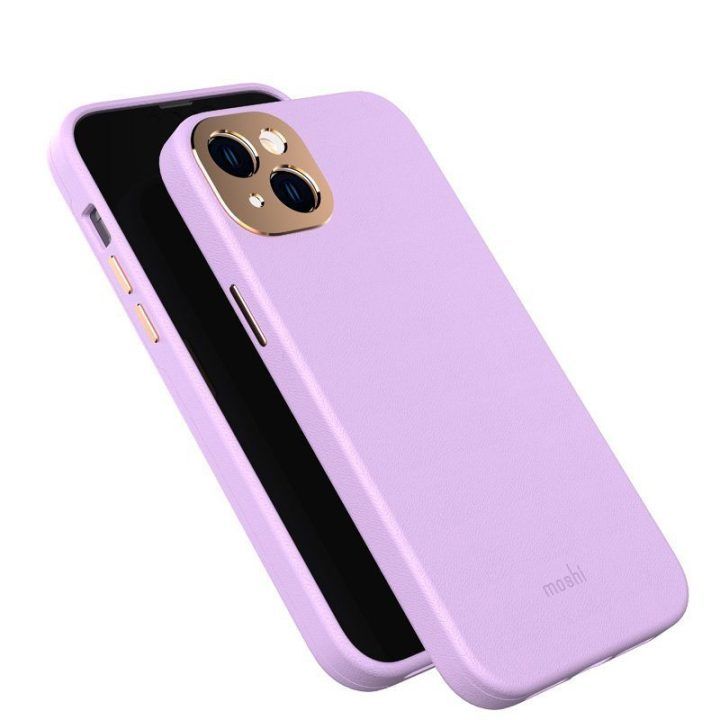 Moshi Napa MagSafe dėklas iPhone 14 Max, violetinis