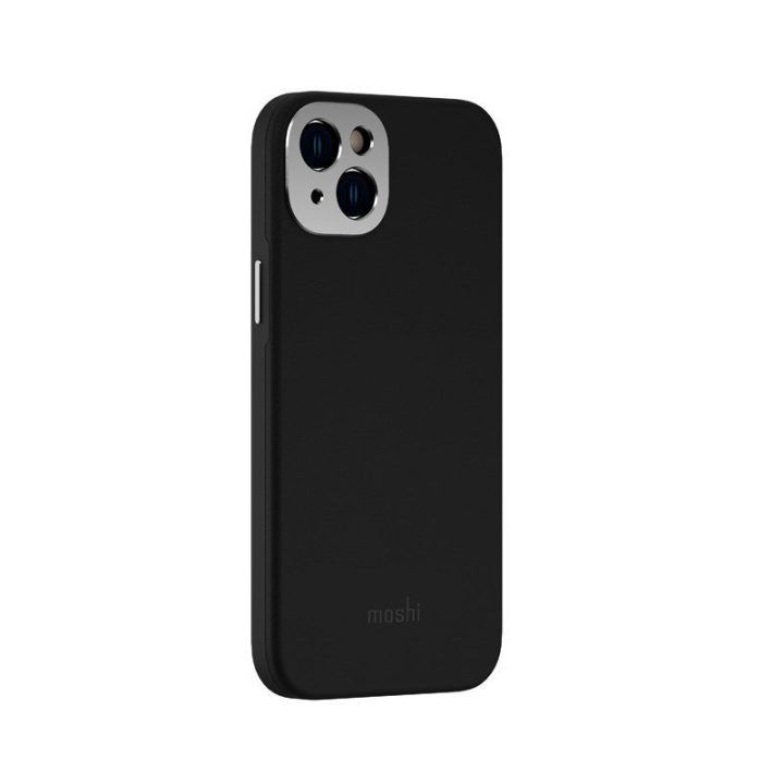 Dėklas Moshi Napa MagSafe iPhone 14 Max, juodas