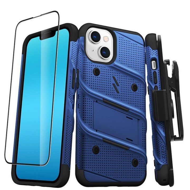 Dėklas iPhone 14 ZIZO BOLT, mėlynas