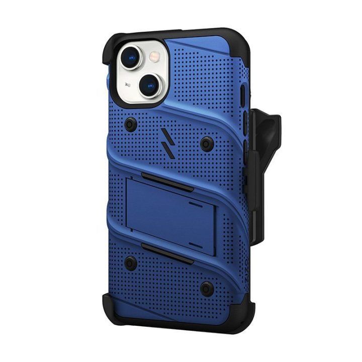 Dėklas iPhone 14 ZIZO BOLT, mėlynas
