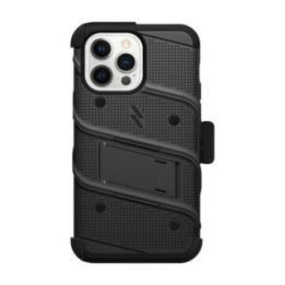Dėklas iPhone 14 Pro Max ZIZO BOLT, juodas