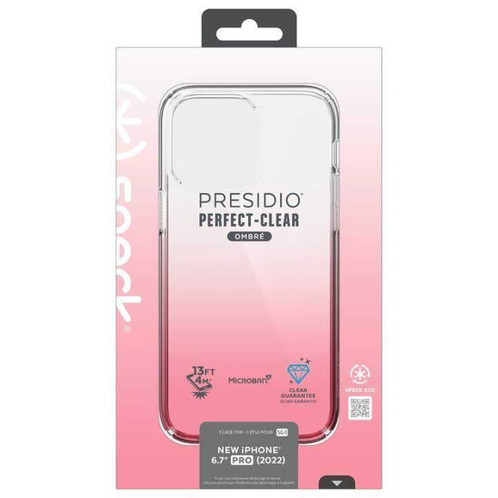 Dėklas Speck Presidio Perfect-Clear + Ombre iPhone 14 Pro Max