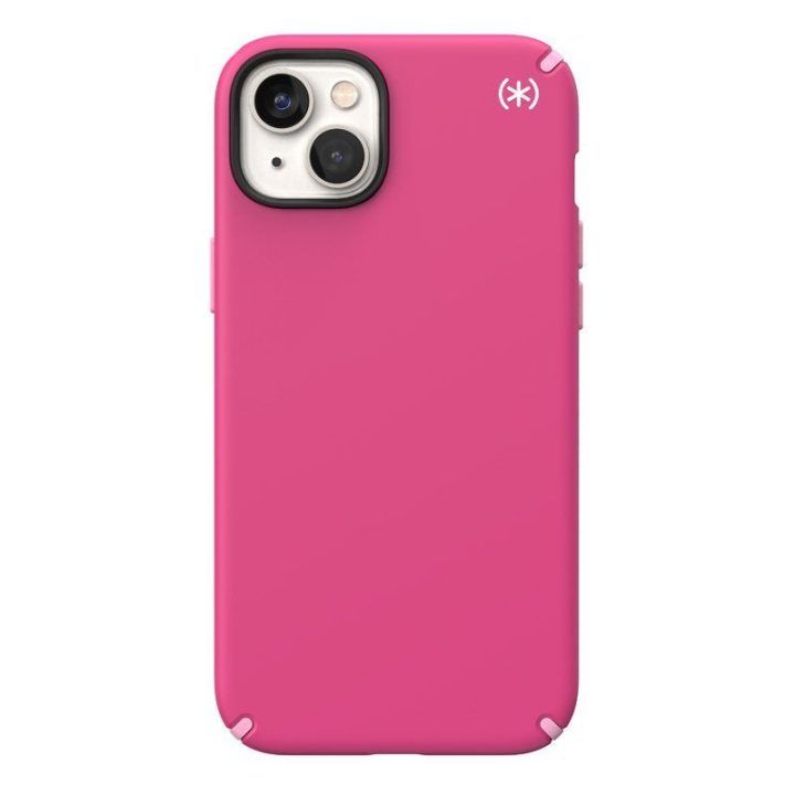 Dėklas iPhone 15 Plus / 14 Plus, rožinis Speck Presidio2 Pro + MagSafe