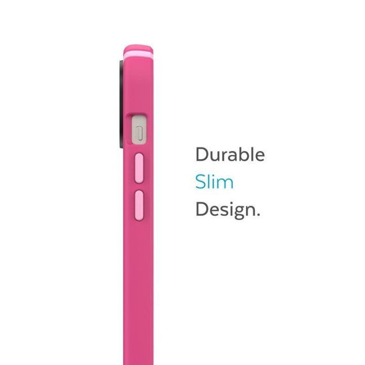 Dėklas iPhone 15 Plus / 14 Plus, rožinis Speck Presidio2 Pro + MagSafe