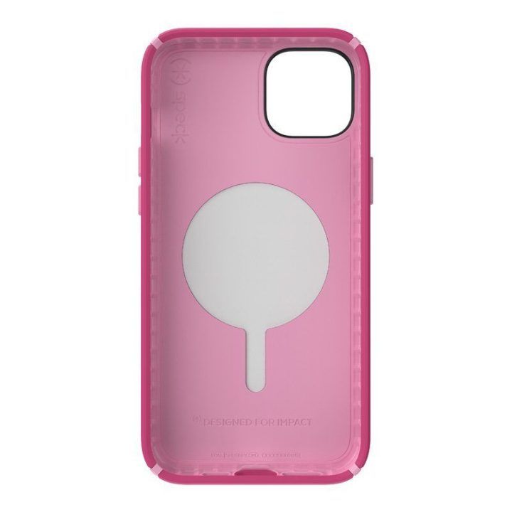 Dėklas iPhone 15 Plus / 14 Plus, rožinis Speck Presidio2 Pro + MagSafe