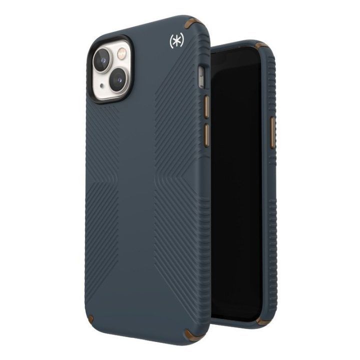 Dėklas Speck Presidio2 Grip iPhone 15 Plus / 14 Plus, pilkas