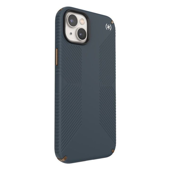 Dėklas Speck Presidio2 Grip iPhone 15 Plus / 14 Plus, pilkas