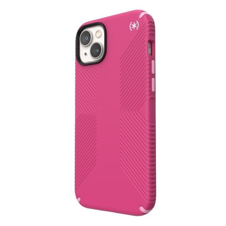 Dėklas iPhone 14 Plus Speck Presidio2 Grip MagSafe, rožinis