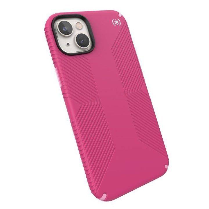 Dėklas iPhone 14 Plus Speck Presidio2 Grip MagSafe, rožinis