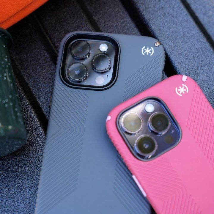 Dėklas iPhone 14 Plus Speck Presidio2 Grip MagSafe, rožinis