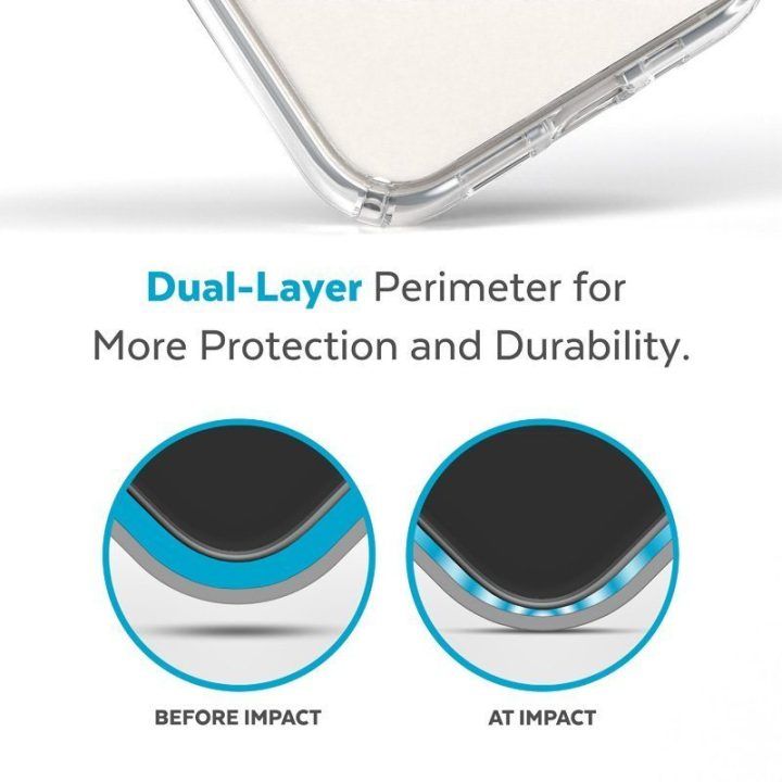 Permatomas dėklas Speck Presidio Perfect-Clear + MagSafe iPhone 15 Plus / 14 Plus