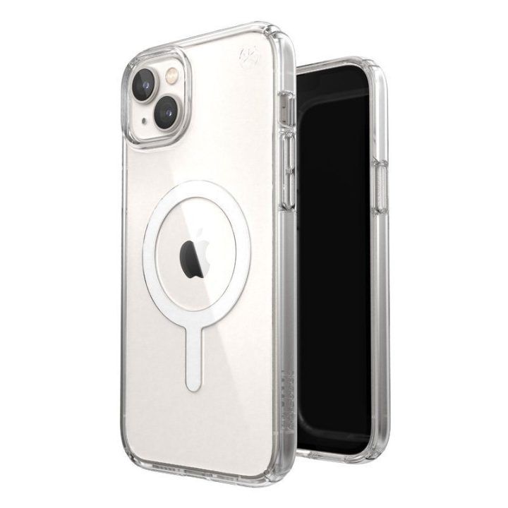 Permatomas dėklas Speck Presidio Perfect-Clear + MagSafe iPhone 15 Plus / 14 Plus