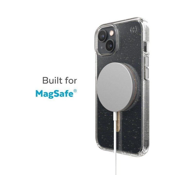 Dėklas iPhone 15 Plus / 14 Plus su MagSafe, permatomas