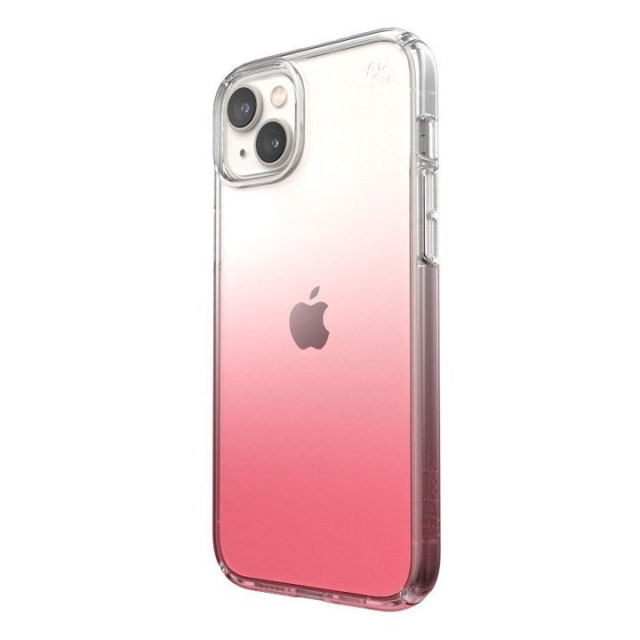 Permatomas dėklas iPhone 15 Plus / 14 Plus Speck, rožinio atspalvio