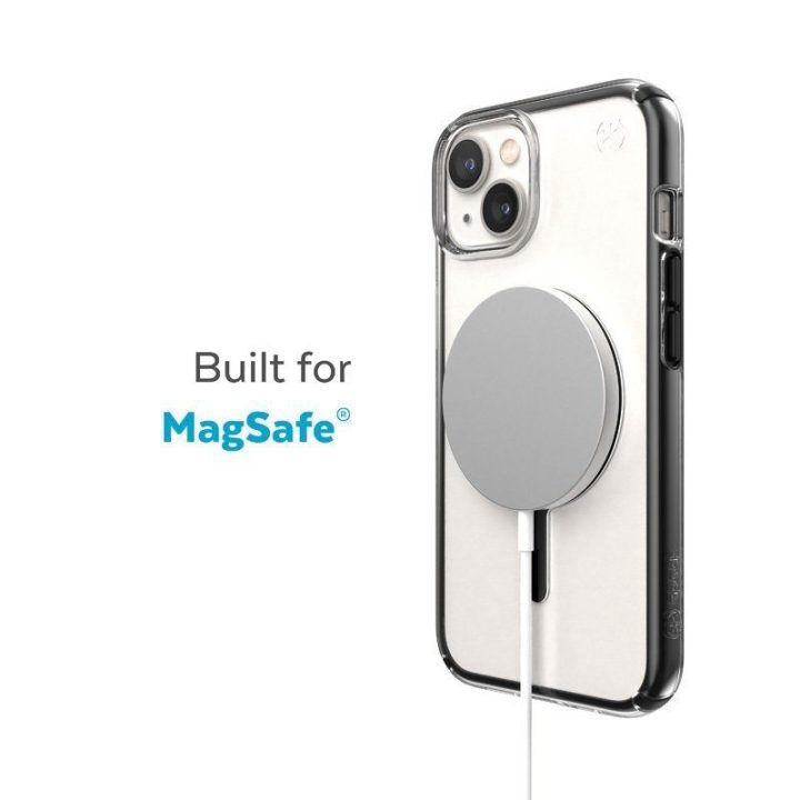 Dėklas iPhone 15 Plus / 14 Plus, permatomas Speck Presidio