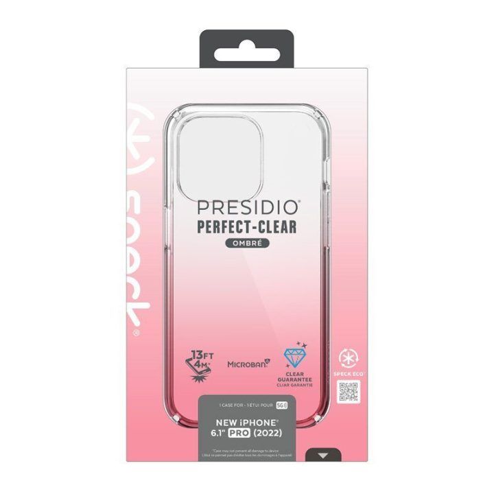 Dėklas iPhone 14 Pro, permatomas Speck