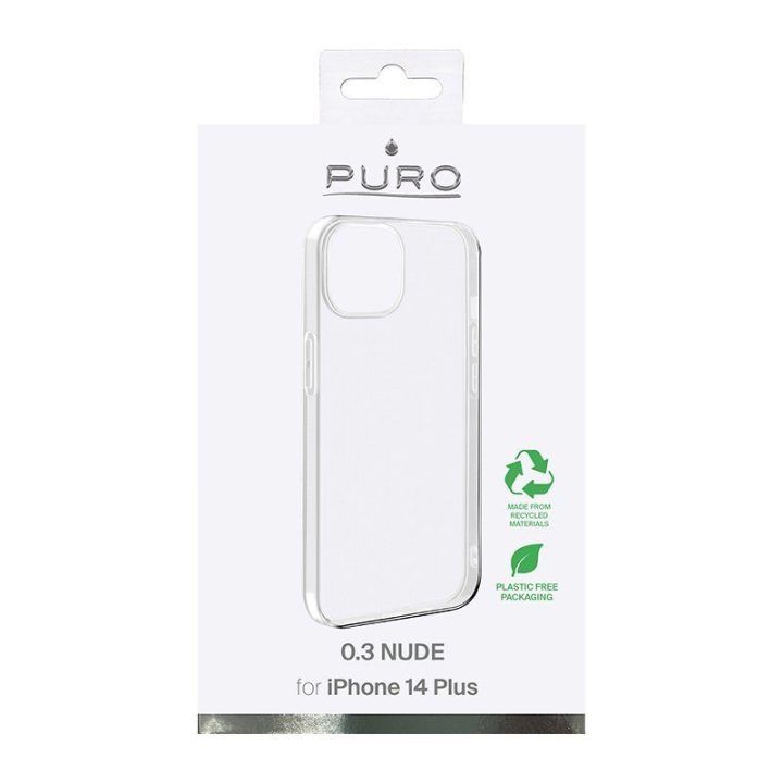 Permatomas dėklas iPhone 14 Plus PURO 0.3 Nude Case