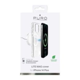 Permatomas MagSafe dėklas iPhone 14 Plus