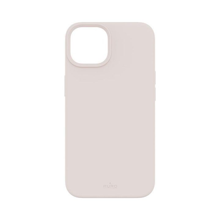 PURO ICON dėklas iPhone 14 Plus, rožinio smėlio